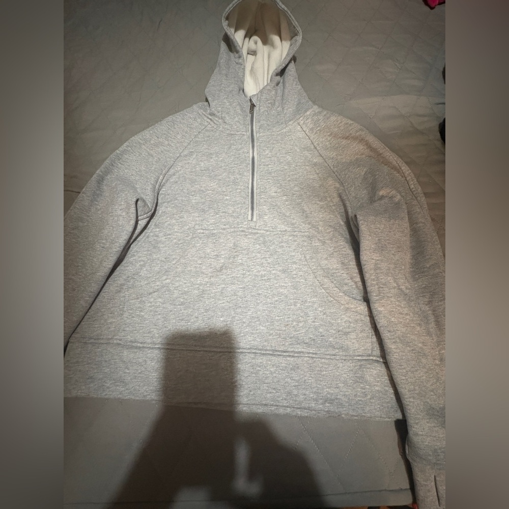 Gray Half-Zip women’s  Sweater